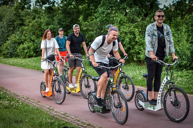 1.5h Prague E-Scooter Panoramic Tour small-group with PragueWay - Starting in Malá Strana with Lennon Wall