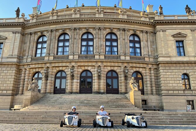 1-Hour Ride Across the Prague in Mini Hot Rod Car - What the cars are like on Prague streets