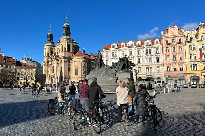3-hour Complete Prague Bike Tour - Municipal House and the old city edge