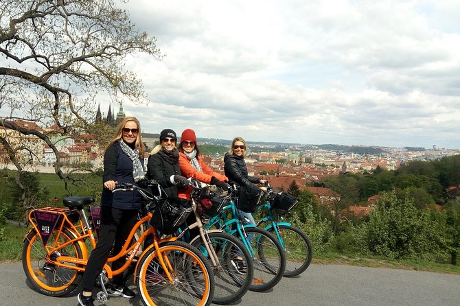 7 BEST VIEWS - PRAGUE eBIKE TOUR - Letna Park and the best city panorama