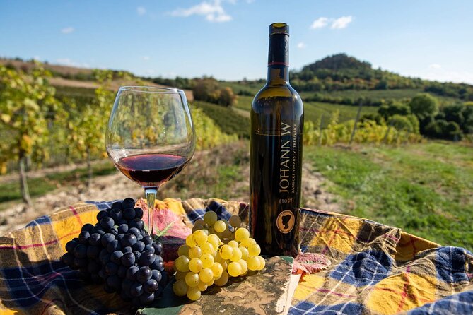 A delightful wine tasting in the scenic countryside with lunch - Leaving Prague for the Bohemian Uplands