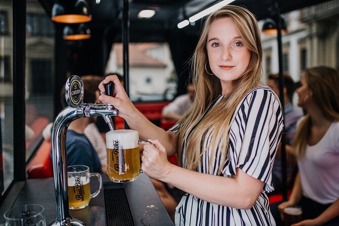 Adults-only Prague Beer Bus Tour - What this Prague beer bus actually feels like
