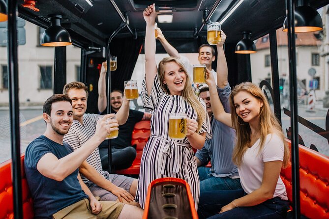 Adults-only Prague Beer Bus Tour - Old Town streets and Prague’s most expensive address