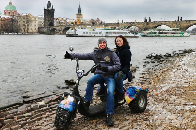 Amazing !!! Electric Trike Tour of Prague, live guide included - Cobblestones, weather, and comfort