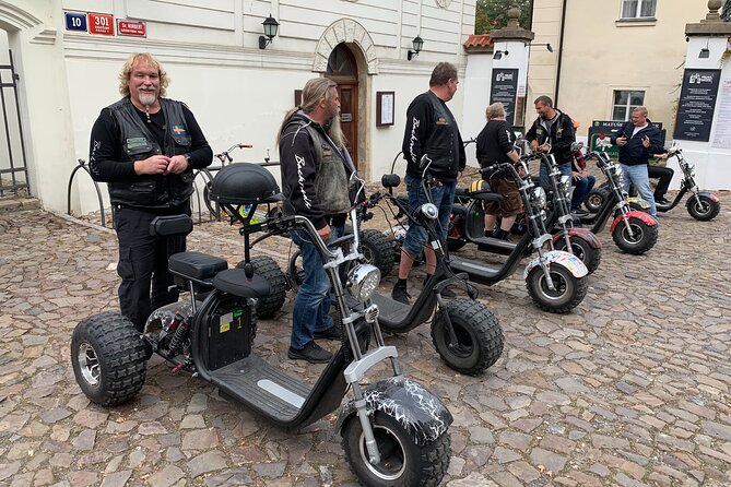 Amazing !!! Electric Trike Tour of Prague, live guide included - Meeting in Malá Strana and learning the trike