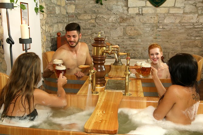 Beer Bath with Unlimited beer! - How private is the experience?