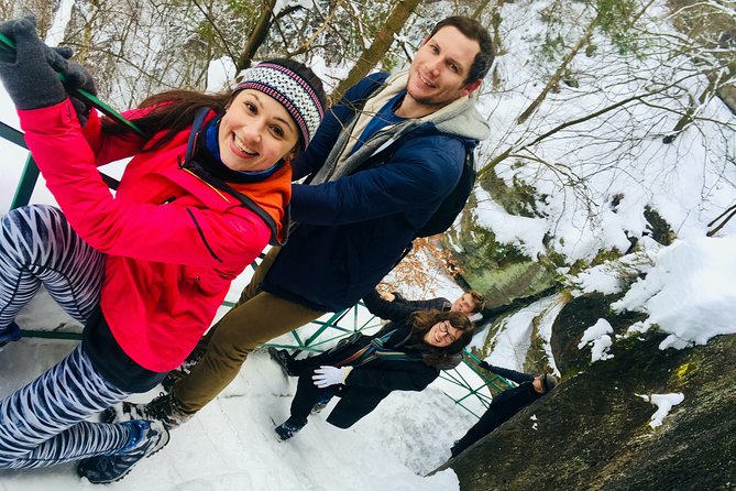 Bohemian And Saxon Switzerland Winter Tour from Prague - A Czech lunch near colorful Hrensko
