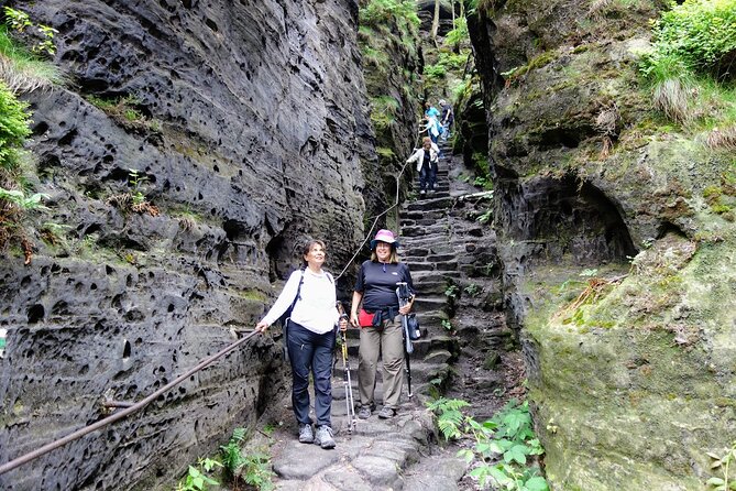 Bohemian & Saxon Switzerland Nature Escape from Prague - The hike to Pravčická Gate