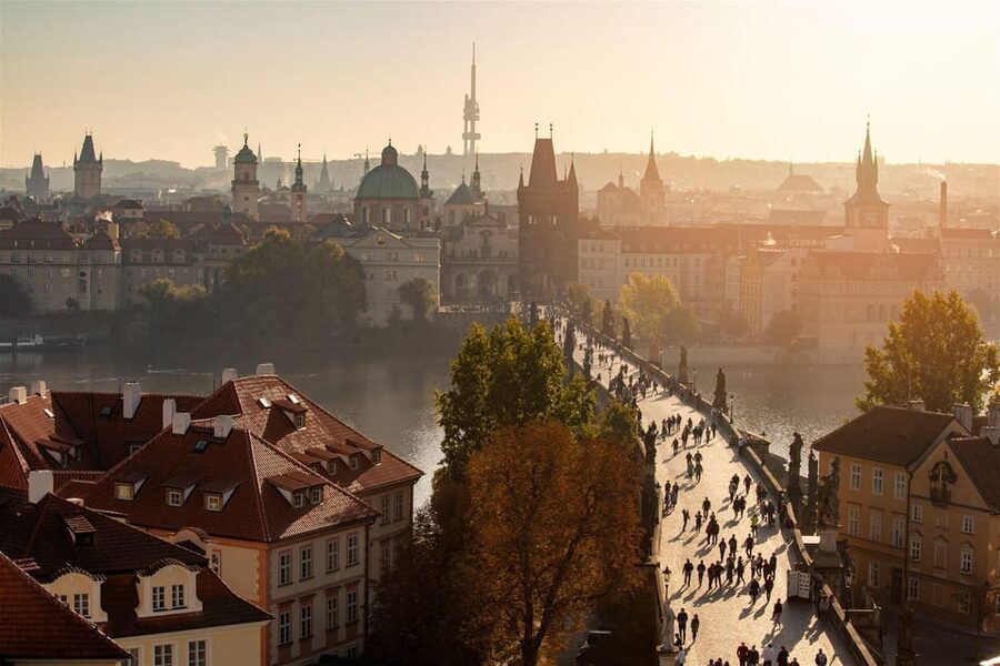 Charles Bridge & Lesser Town Walking Tour - Little Square and the Clementinum Passage