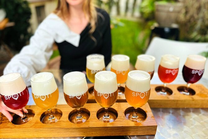 Craft Beer Tasting in Prague - Eleven Czech beers, from pale to dark