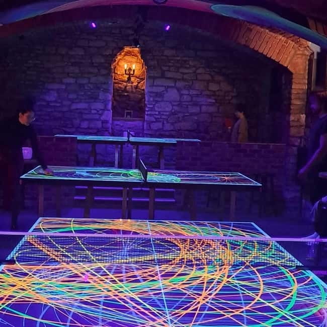 Crew Bar Prague: Open bar, ping pong or shuffleboard game - A Short Game Night in Central Prague