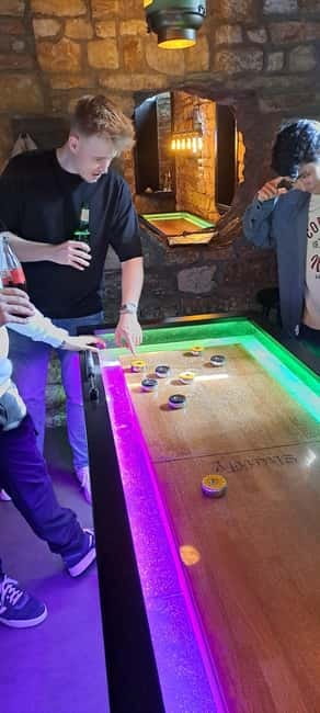 Crew Bar Prague: Open bar, ping pong or shuffleboard game - Staff, Atmosphere, and the Practical Feel