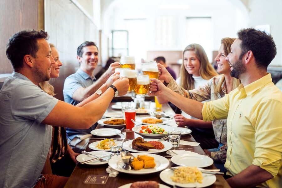 Delicious Food Tour by Prague Food Tour - Second stop: the beer hall and the bigger tasting