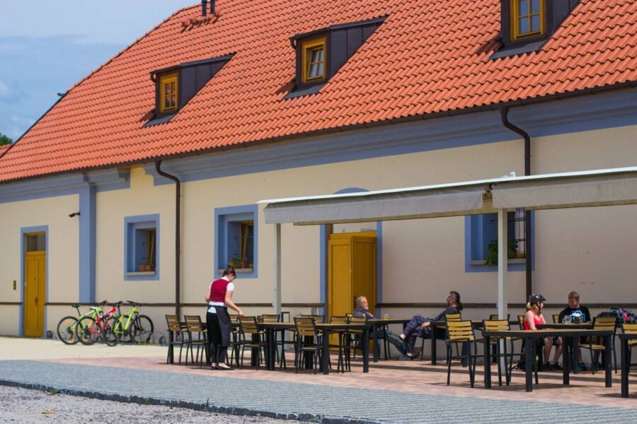 E-Bike Day Trip: Visit a Roman Castle and Taste Craft Beer - An hour at Karlstejn Castle