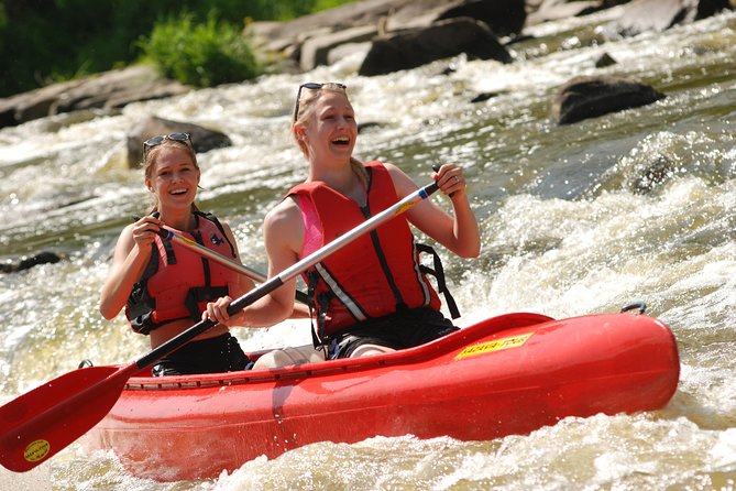 Easy Canoe Mission to the Sazava River from Prague Day Trip - Following the Sazava through forests and rock