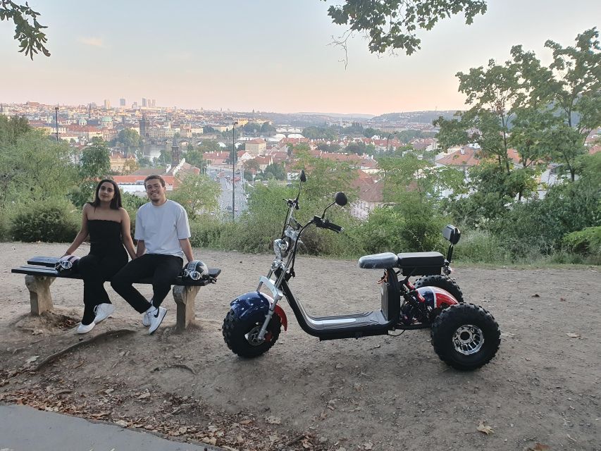 Electric Trike Sunset Prague Tour - The Jewish Quarter and Pařížská Street
