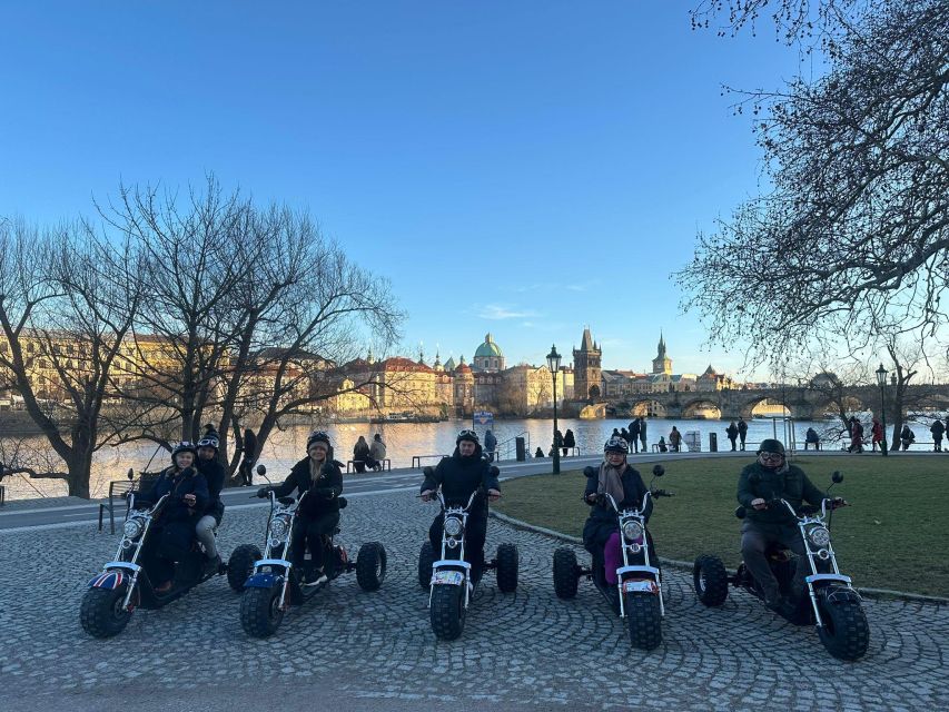 Electric Trike Sunset Prague Tour - Old Town Square before returning
