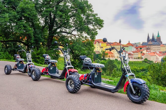 Electric Trike Tour in Prague - City Sightseeing & Fun Riding - Strahov Monastery and a Possible Beer Stop