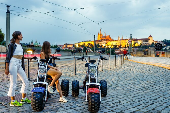 Electric Trike Tour in Prague - City Sightseeing & Fun Riding - Kafka, Rudolfinum, and Parizska Street
