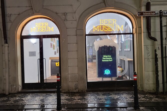 Enjoy 3 beers in Czech Beer Museum - Practical details before you go