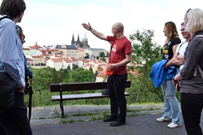 Evening View Walk in Prague