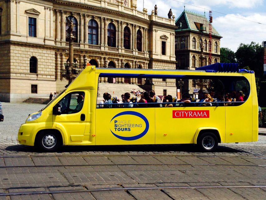 From Old Town: 2-Hour Prague Bus Tour with Top Sights - Seeing the Powder Tower and the old Royal Route