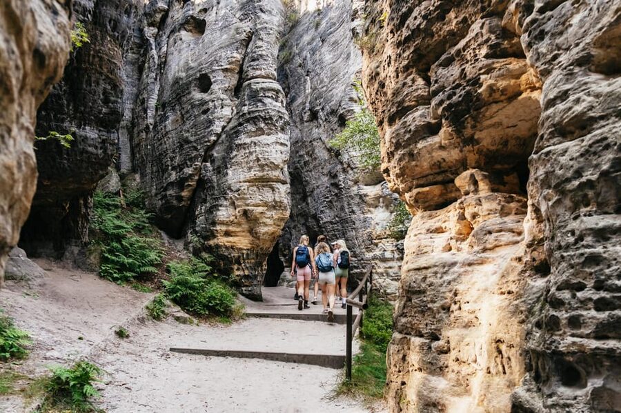 From Prague: Bohemian & Saxon Switzerland Iconic Day Trip - Tisa Rocks and the most active walking