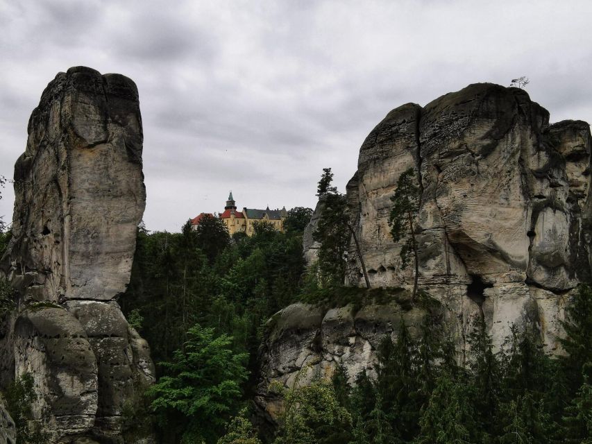 From Prague: Full-Day Bohemian Paradise Guided Hiking Trip - Valdštejn Castle adds a medieval pause