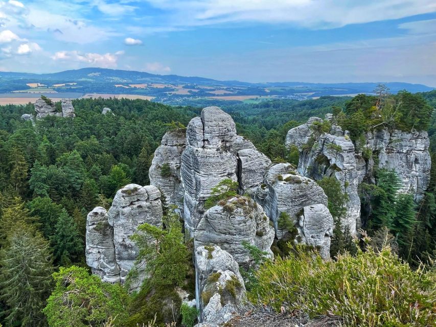 From Prague: Full-Day Bohemian Paradise Guided Hiking Trip - Hruboskalsko Rock City is the main event