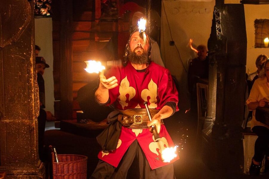 From Prague: Medieval Dinner, Show, Castle and Brewery - How the timing affects the value