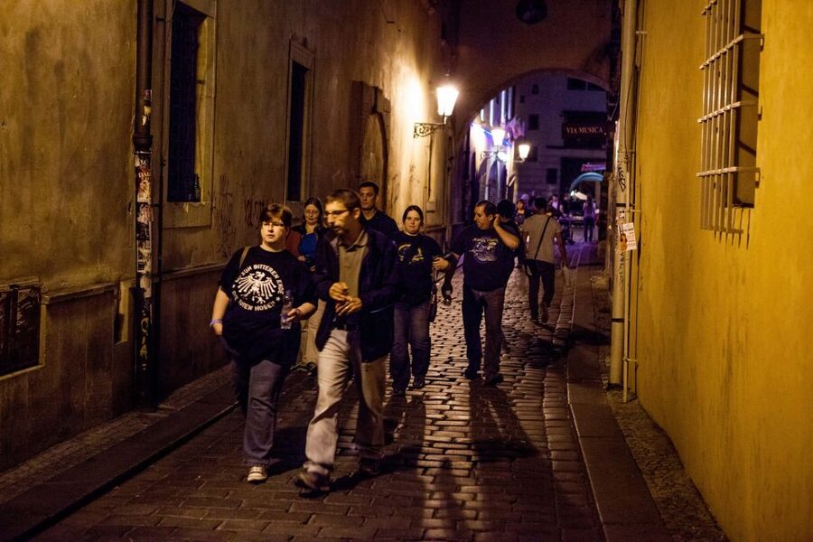 Ghost Walking Tour of Prague - Ungelt, Týn Church, and the young Turk