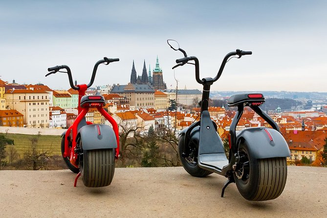 Grand city tour on Scrooser in Prague - Kafka, the riverfront, and Prague’s old institutions
