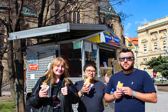 Guided 3-Hour Food Tasting Experience in Prague - Ladislav Cerveny offers a traditional Czech hotdog