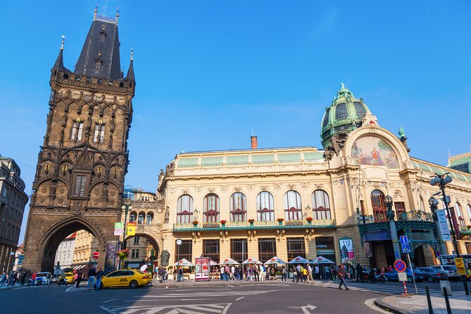 Kafka’s Prague: Self-Guided Mystery Puzzle Walk - White Unicorn, Charles University, and the Powder Tower