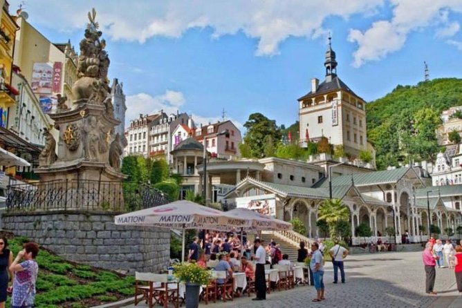 Karlovy Vary City of dreams. With expert English-speaking guide from Prague - Walking beside the Teplá River