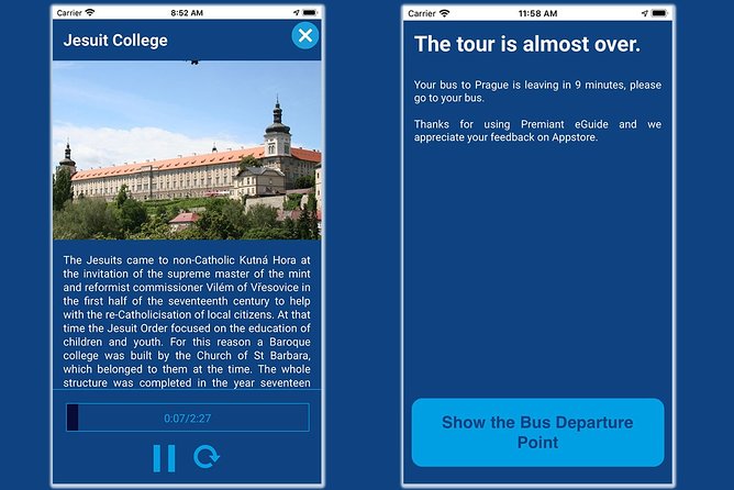 Karlovy Vary - Premiant eGuide APP - What the $68.30 Price Really Covers