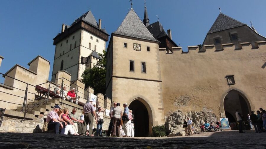 Karlstejn Castle & Crystal Manufactory - Private Tour - Inside the Imperial Palace and Marian Tower