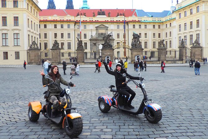 Live-Guided Tour - Trike-Harley Adventure of Prague - Prague Castle and St. Vitus Cathedral from the outside