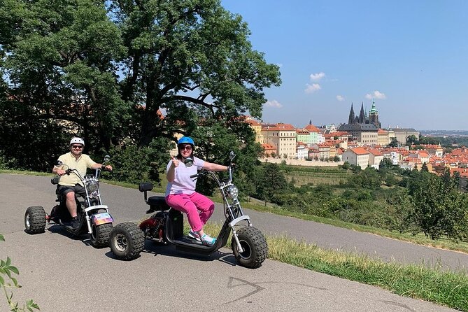 Live-Guided ️Trike-Harley️ Viewpoints tour of Prague - Strahov Monastery and the brewery stop