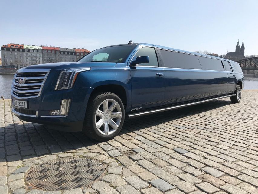 Long Hummer or Cadillac Limousine Party Ride - A Prague party ride built around your group