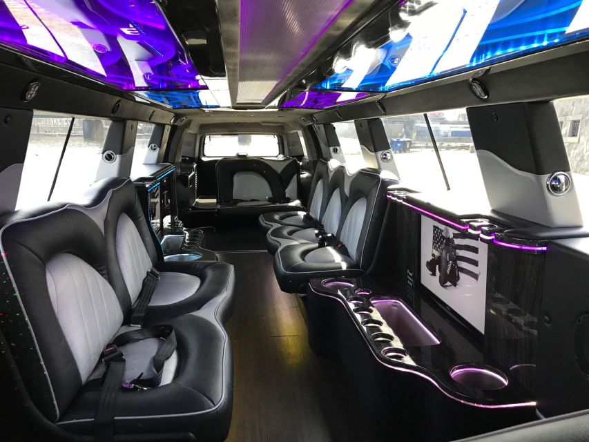 Long Hummer or Cadillac Limousine Party Ride - Drinks on board, with one detail to confirm
