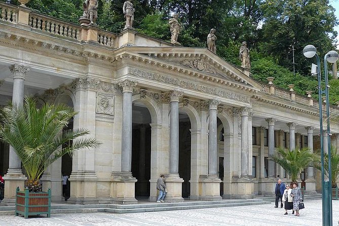 Moser Glassworks and Jan Becher Museum and Karlovy Vary Private Tour from Prague - Arriving in Karlovy Vary after the countryside