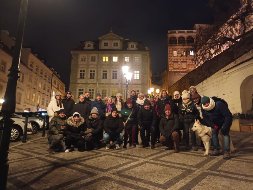 Night tour: Dark Side of Prague with Craft Beer - Meeting beneath the Rudolfinum