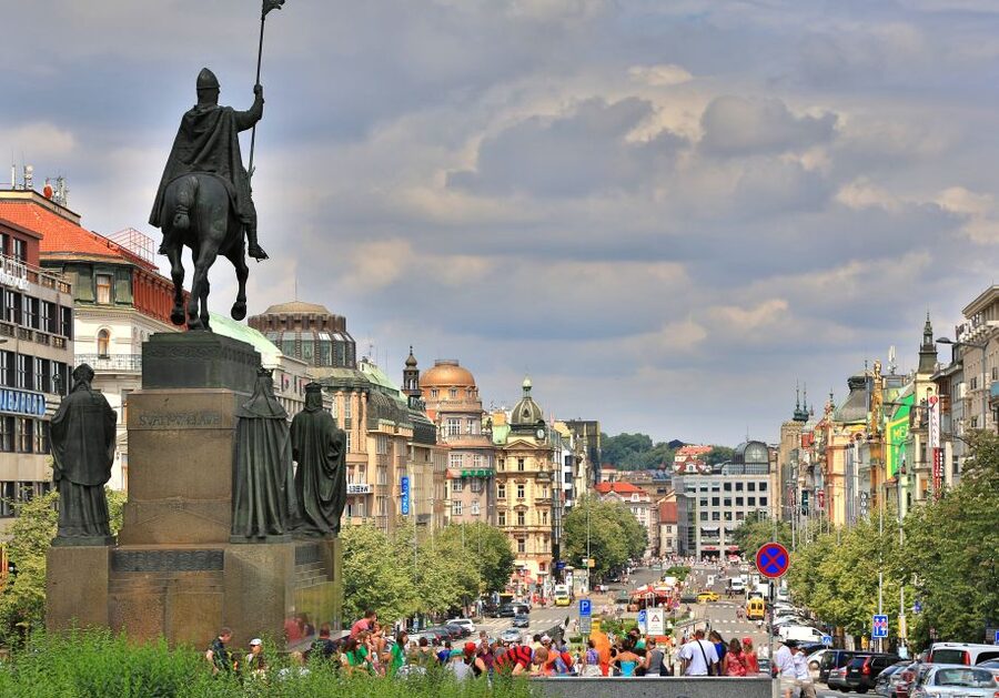 Old Town Prague Walking Tour - Wenceslas Square and the public life of Prague