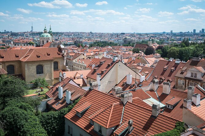 One Day See-it-All Prague Tour & River Boat Cruise with PragueWay - Prague Castle grounds, Saint Vitus Cathedral, and the final walk