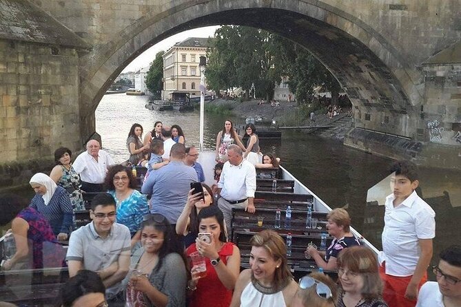 One Hour Boat Tour on Vltava River - Onboard seating, drinks, and service