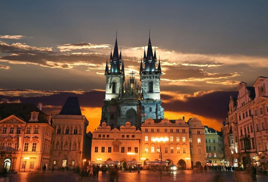 Panoramic Views of Prague Evening Walking Tour - Petřín Hill transport and the seasonal change