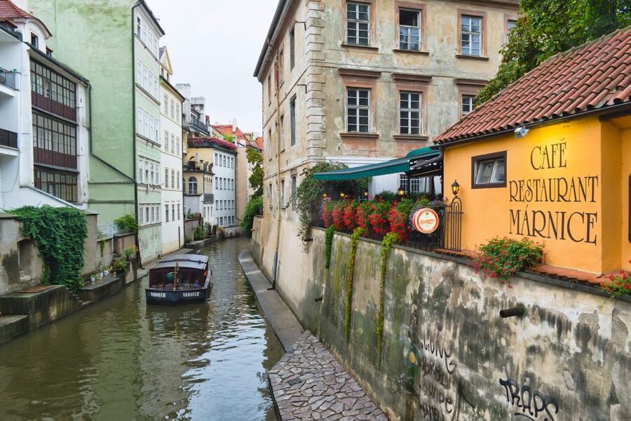 Prague: 1.5-Hour River Boat Cruise and Guided Tour - The walk across Prague’s most famous river sights