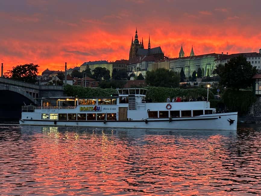 Prague: 1-hour Cruise with Audio Guide - Setting out from Dvořák Embankment