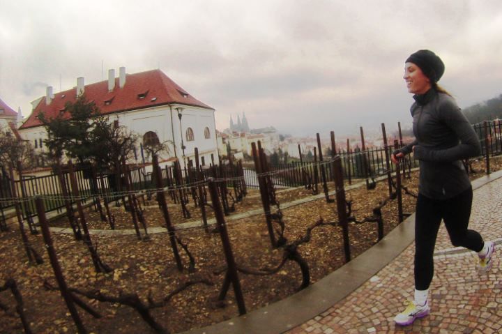 Prague 1-Hour Sight Running Tour - Old Town streets with room to move